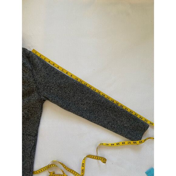 Eddie Bauer Womens Full Zip Fleece Jacket Gray Heather Size Small S Hiking Layer - Picture 6 of 9